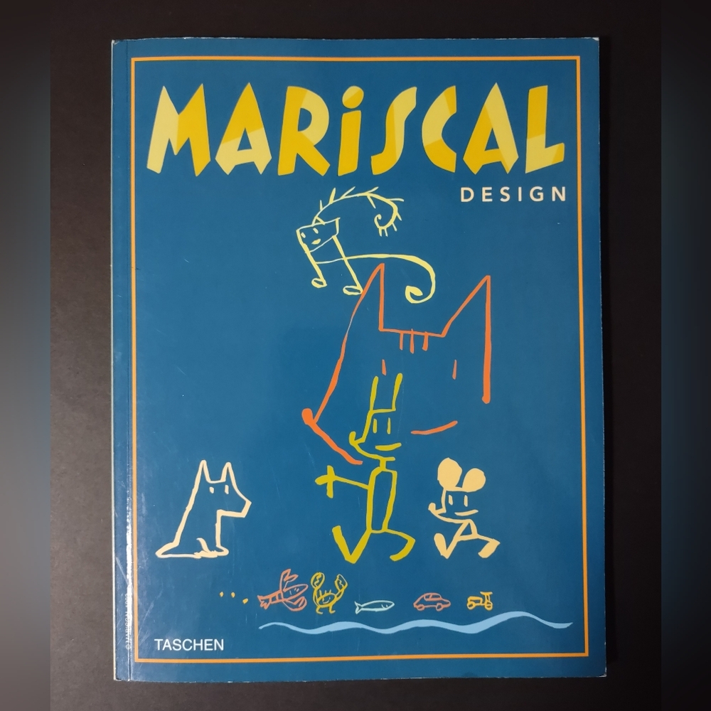 Mariscal Design Book by Taschen 1992 Art Table Book